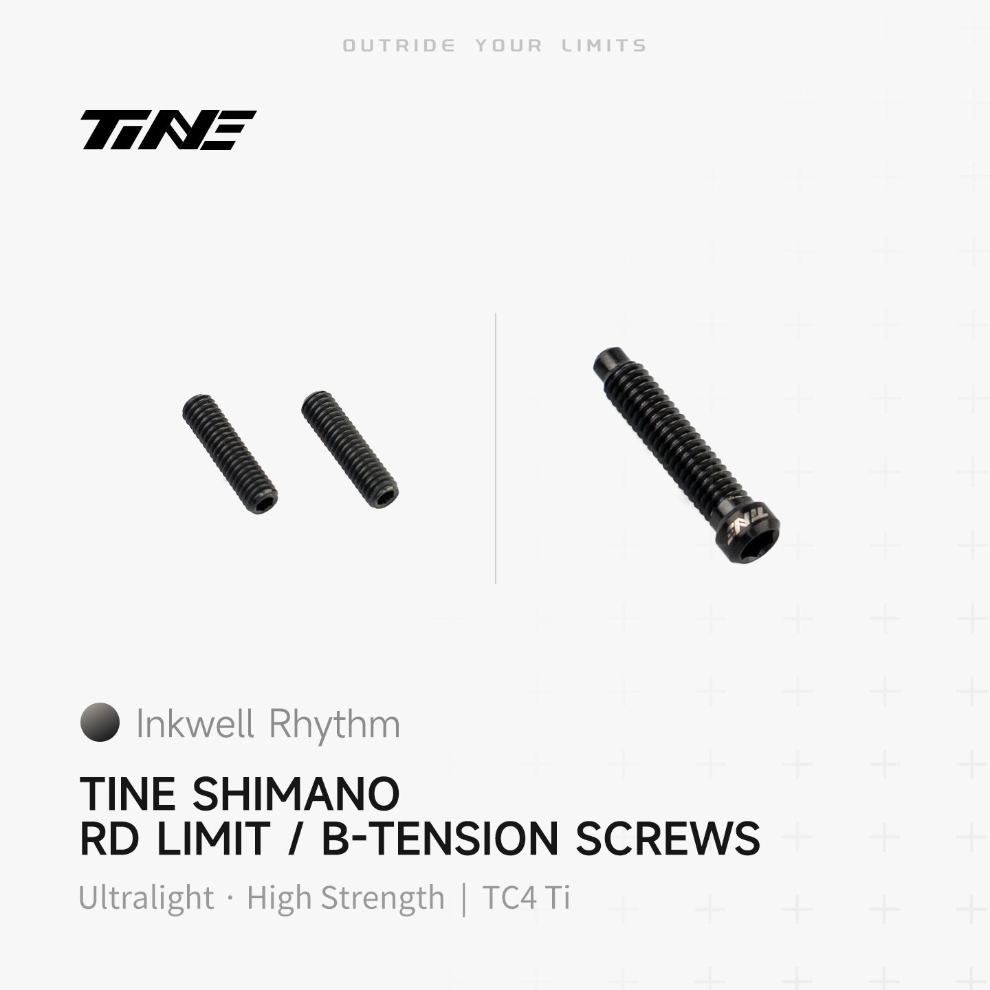 SHIMANO rear derailleur limit & tension screw | Titanium ultra-light modification part