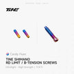 SHIMANO rear derailleur limit & tension screw | Titanium ultra-light modification part