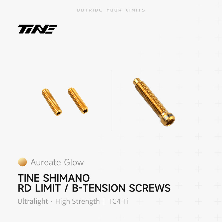 SHIMANO rear derailleur limit & tension screw | Titanium ultra-light modification part