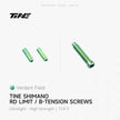 SHIMANO rear derailleur limit & tension screw | Titanium ultra-light modification part
