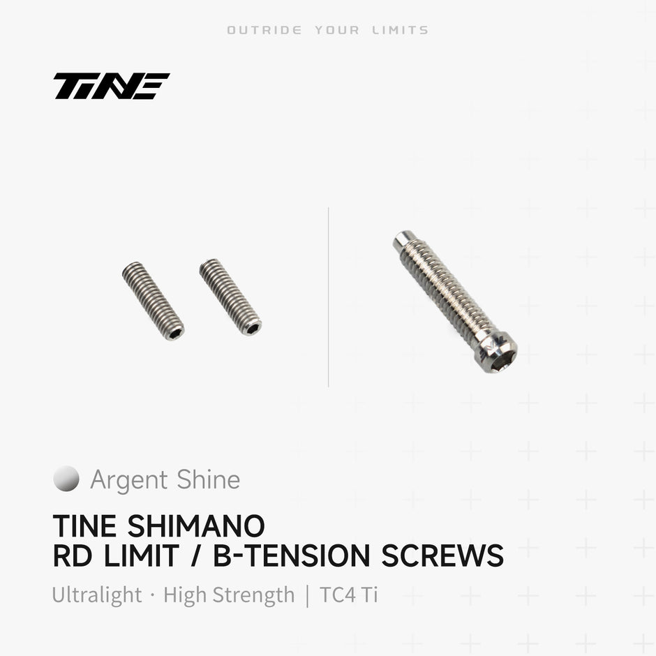 SHIMANO rear derailleur limit & tension screw | Titanium ultra-light modification part
