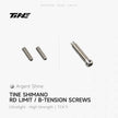SHIMANO rear derailleur limit & tension screw | Titanium ultra-light modification part