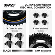 SRM power meter disc nail Ultralight Titanium upgrade combination
