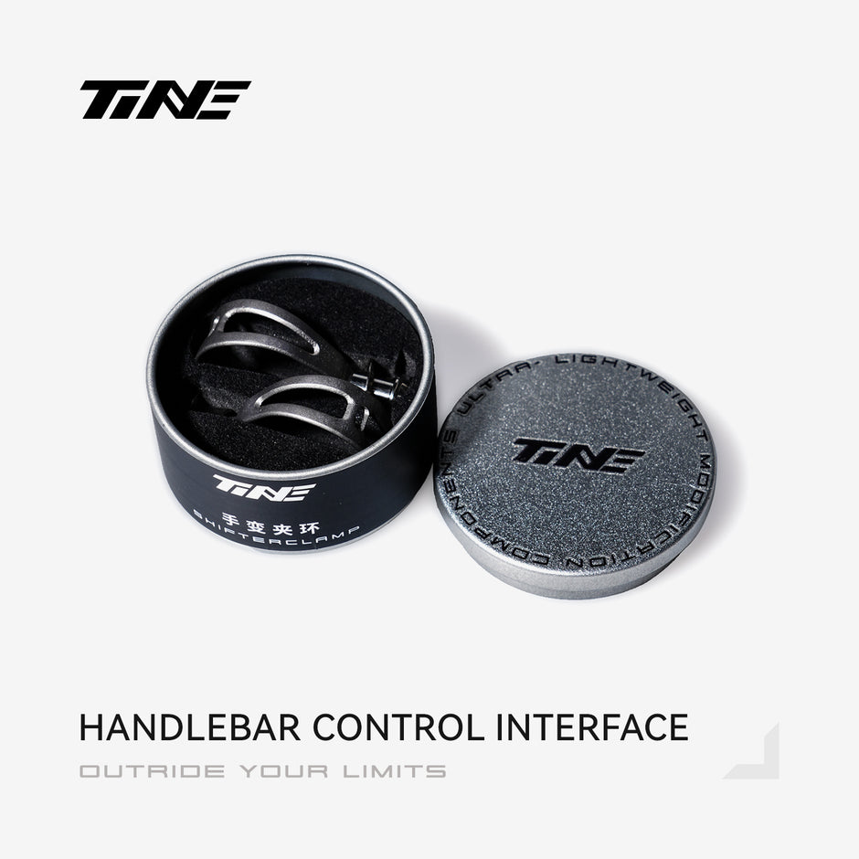 TiNE 3.0g Titanium Road Bicycle Shifter Clamp Ring Band Assembly