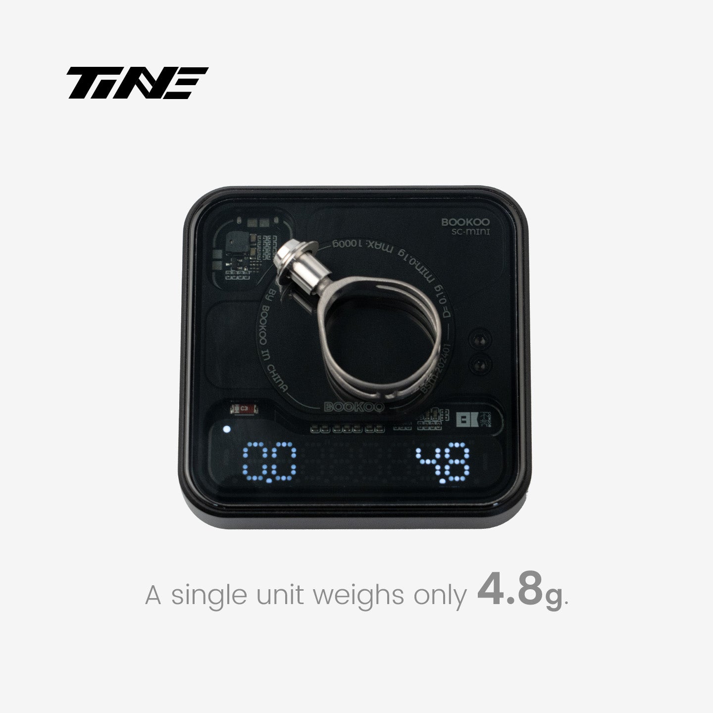 TiNE 3.0g Titanium Road Bicycle Shifter Clamp Ring Band Assembly