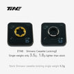 TiNE Cassette Lockring for Shimano | Titanium ultra-light modification part