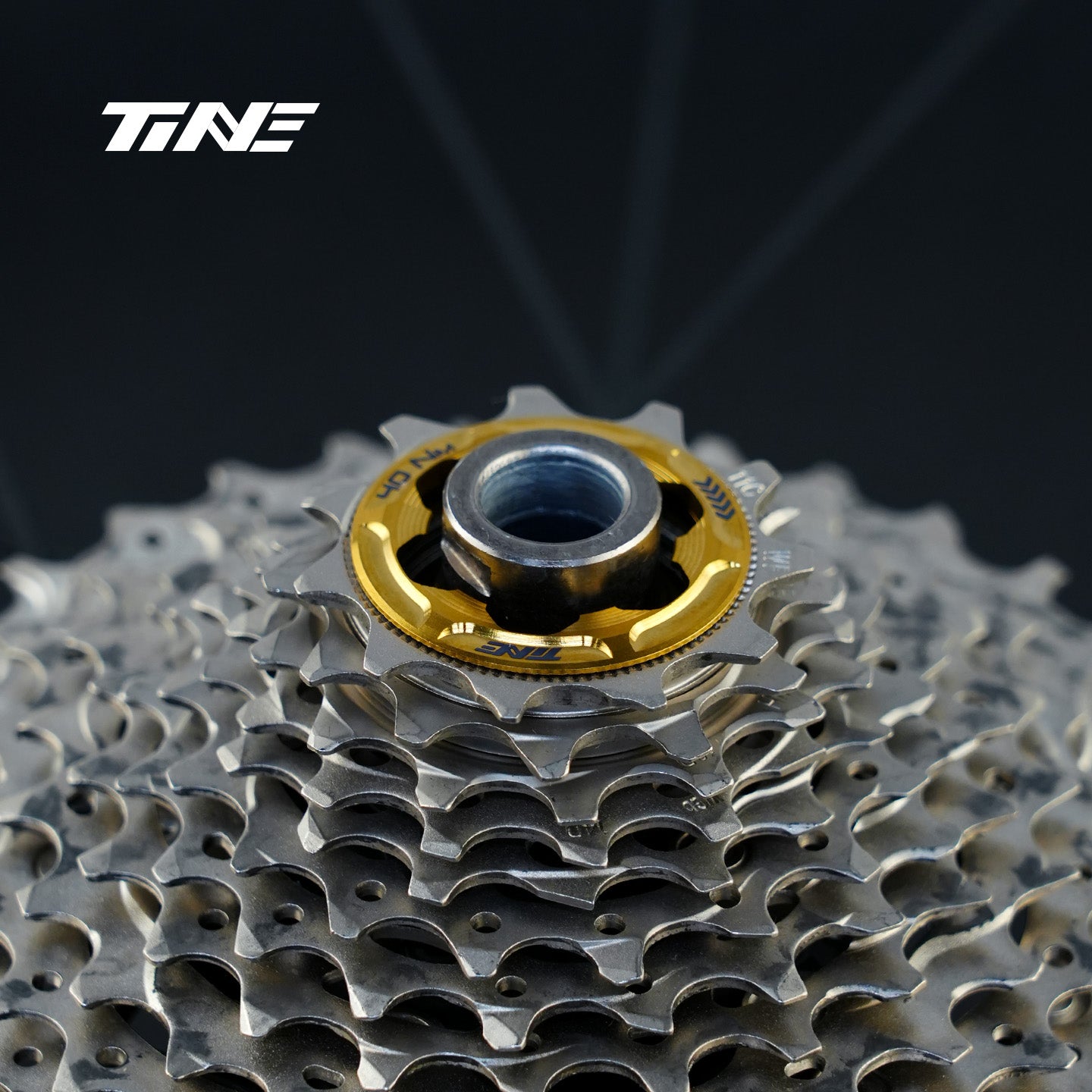 TiNE Cassette Lockring for Shimano | Titanium ultra-light modification part