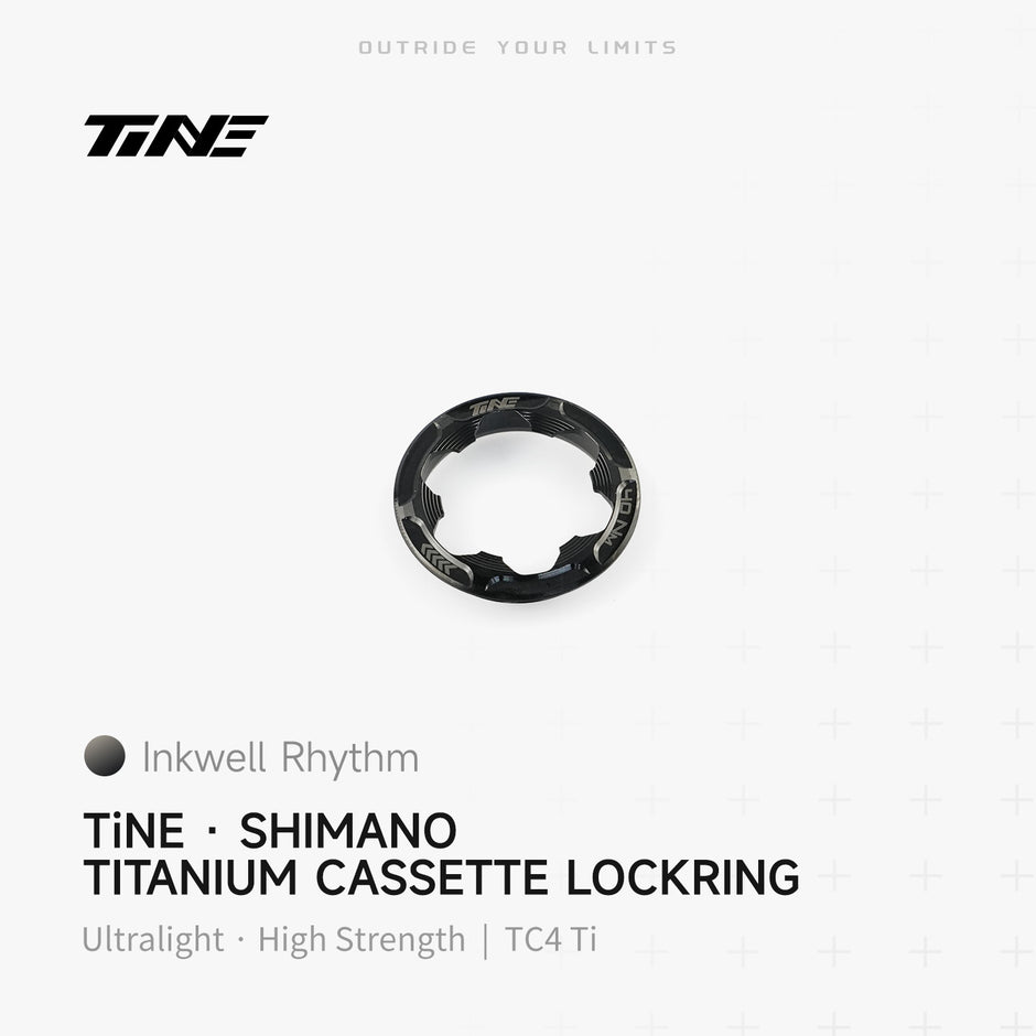 TiNE Cassette Lockring for Shimano | Titanium ultra-light modification part