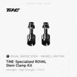 Specialized Roval Rapide integrated handlebar lock nut set - inkwell rhythm high-strength titanium components