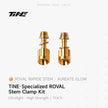 Specialized Roval Rapide integrated handlebar lock nut set - aureate glow high-strength titanium components
