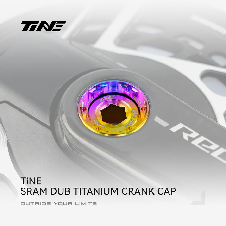 TiNE SRAM DUB Crank Cap | Titanium ultra-light modification part