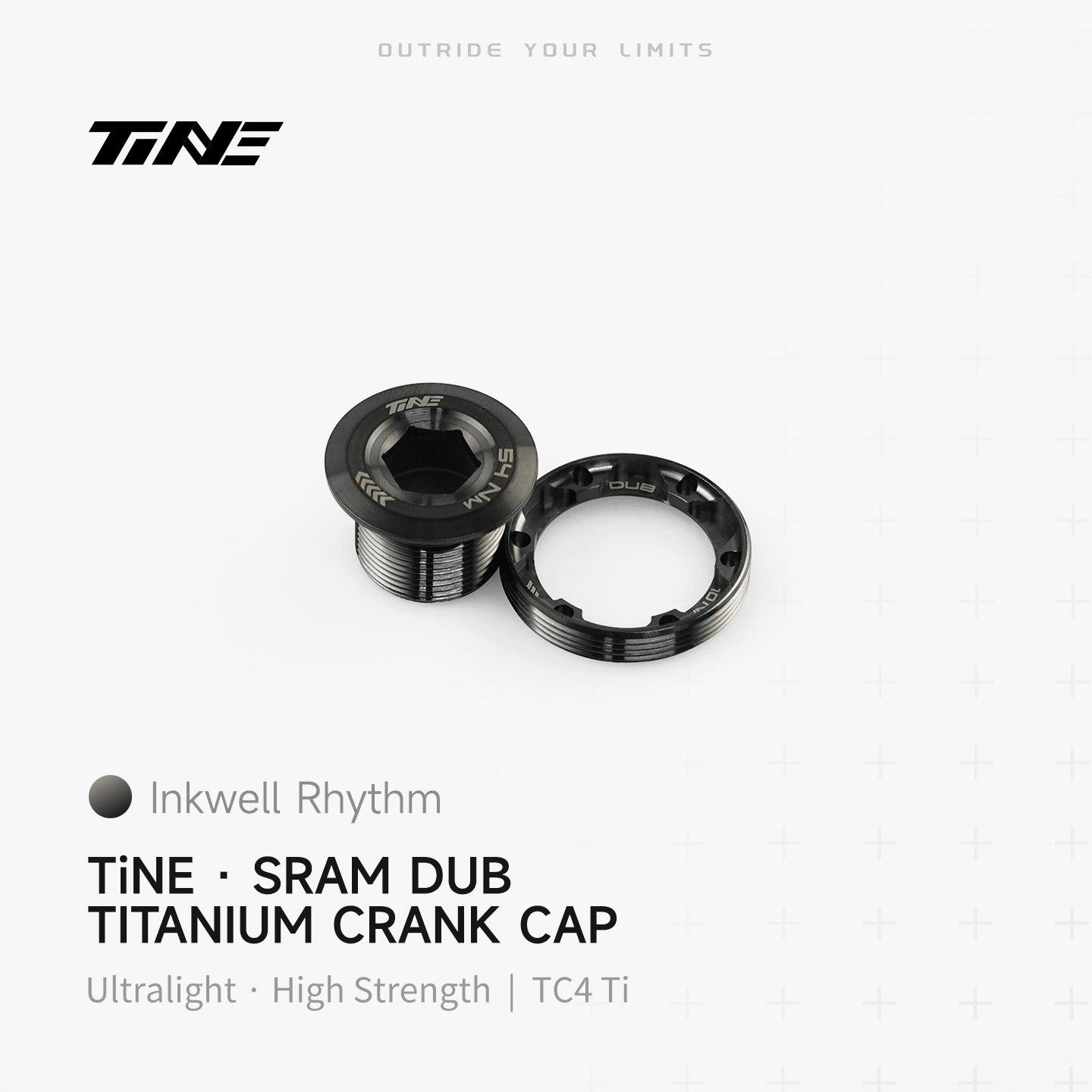 TiNE SRAM DUB Crank Cap | Titanium ultra-light modification part