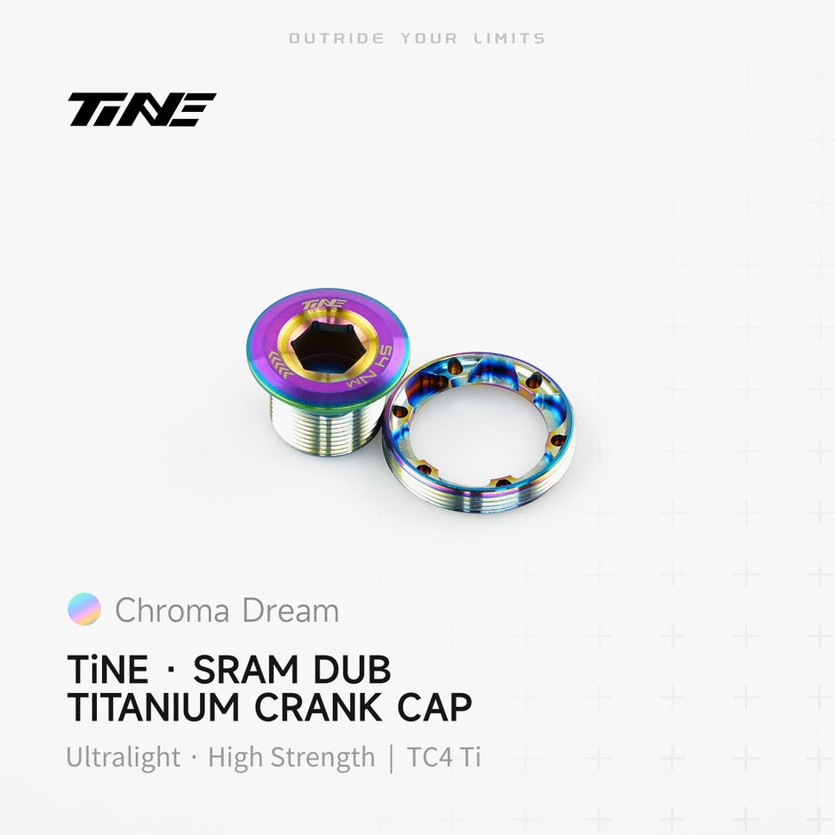 TiNE SRAM DUB Crank Cap | Titanium ultra-light modification part