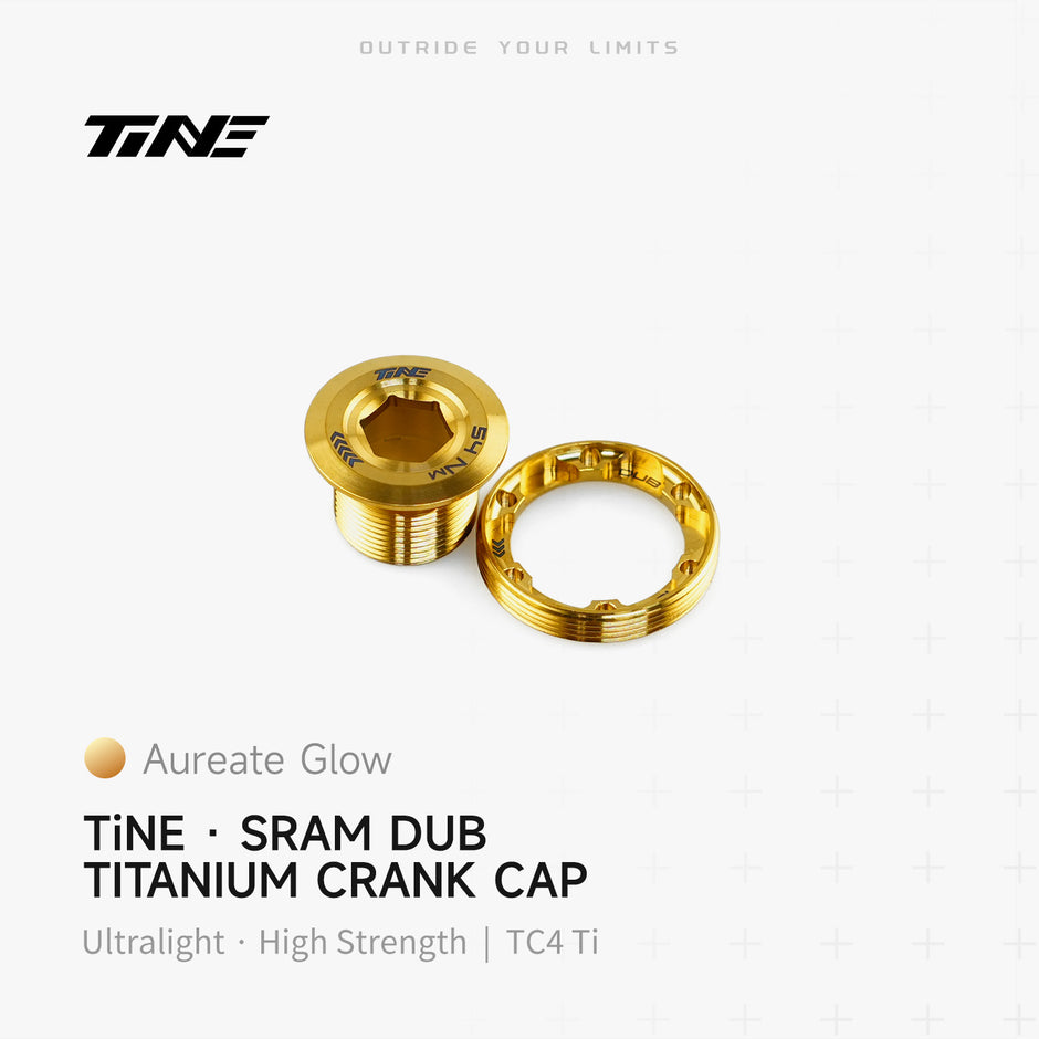 TiNE SRAM DUB Crank Cap | Titanium ultra-light modification part