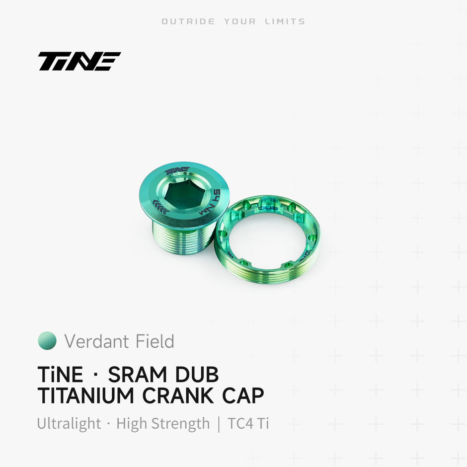 TiNE SRAM DUB Crank Cap | Titanium ultra-light modification part