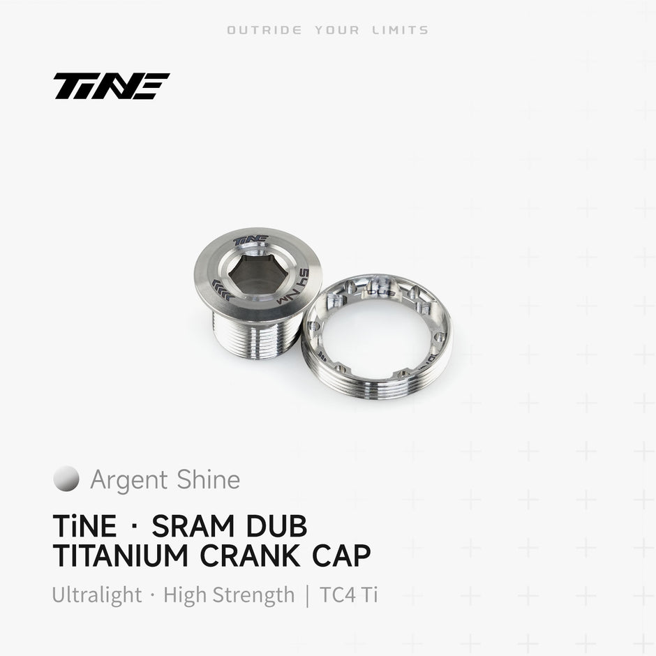TiNE SRAM DUB Crank Cap | Titanium ultra-light modification part