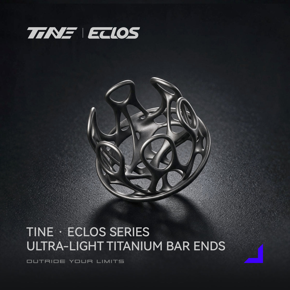 TiNE ECLOS 3g TC4 ultra-light titanium bar end plug