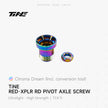 TiNE RED XPLR Titanium Rear Derailleur Pivot Axle Screw