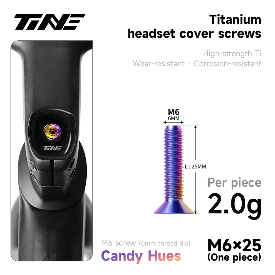 M6 · Head parts Titanium Alloy Screw | handlebar ultra-light modification parts
