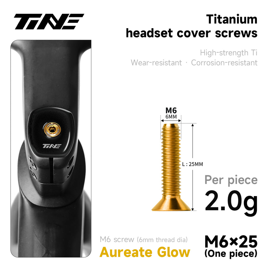 M6 · Head parts Titanium Alloy Screw | handlebar ultra-light modification parts
