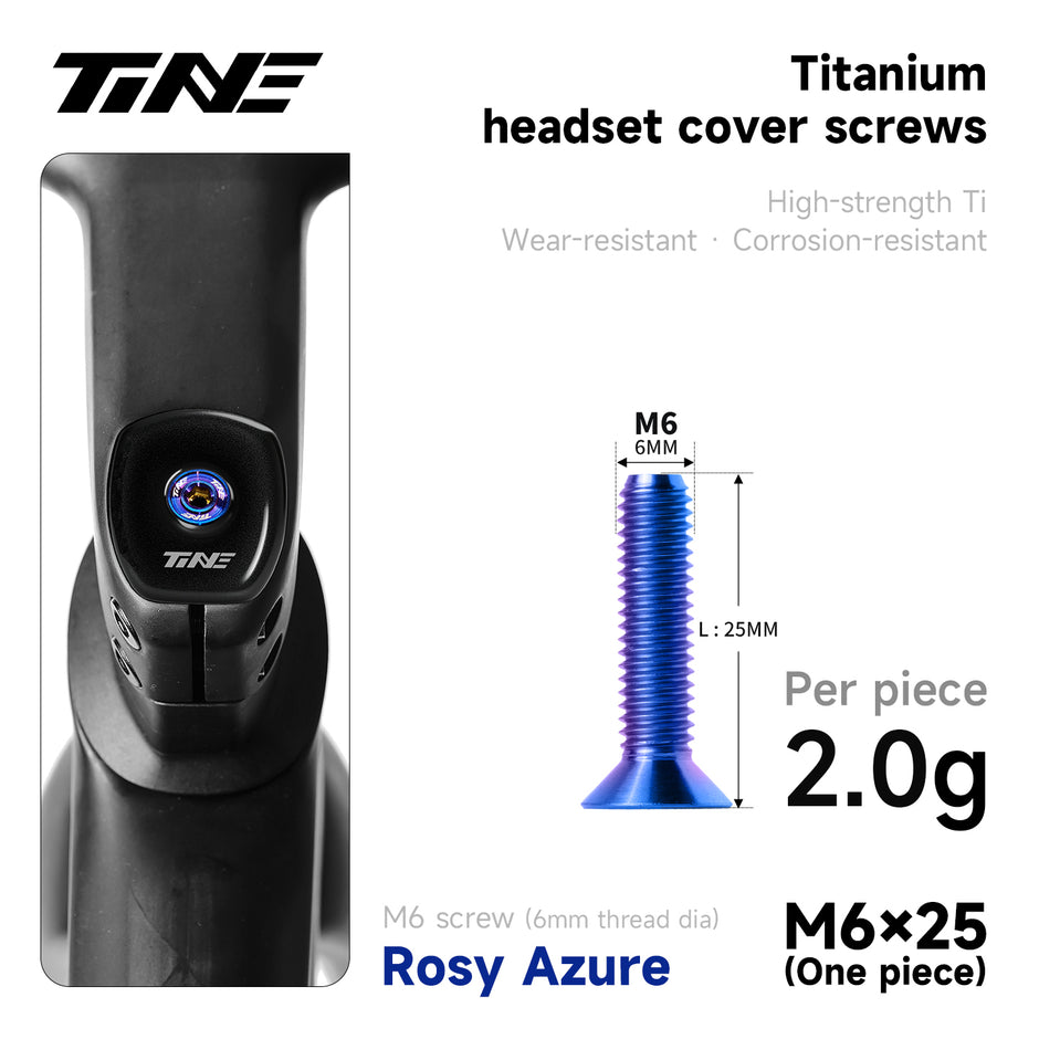 M6 · Head parts Titanium Alloy Screw | handlebar ultra-light modification parts