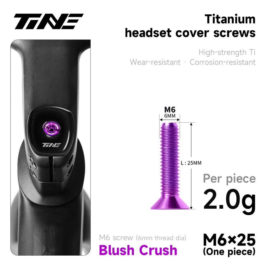 M6 · Head parts Titanium Alloy Screw | handlebar ultra-light modification parts