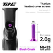 M6 · Head parts Titanium Alloy Screw | handlebar ultra-light modification parts