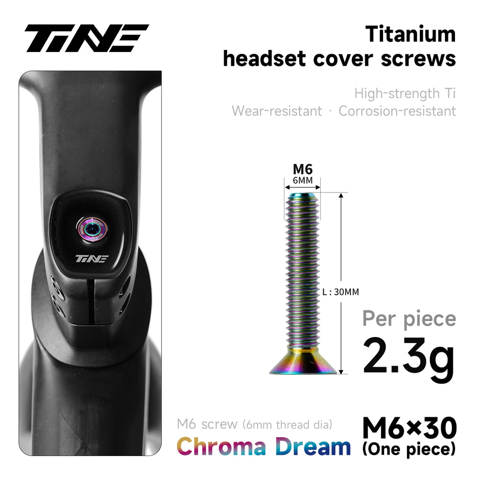 M6 · Head parts Titanium Alloy Screw | handlebar ultra-light modification parts