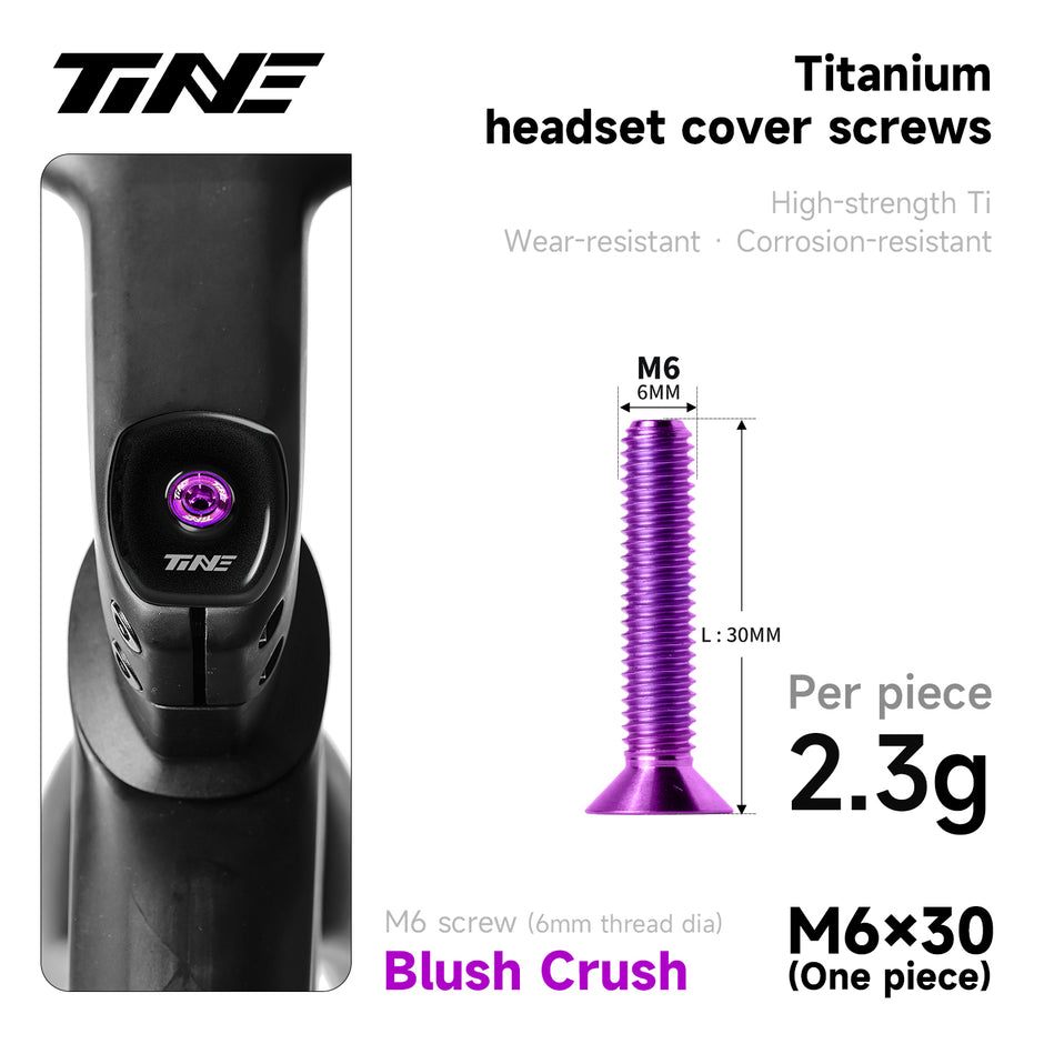 M6 · Head parts Titanium Alloy Screw | handlebar ultra-light modification parts