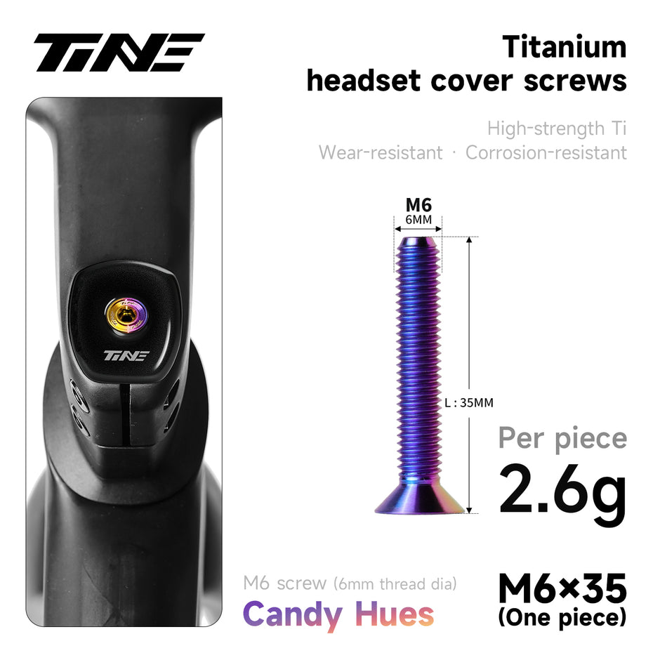 M6 · Head parts Titanium Alloy Screw | handlebar ultra-light modification parts
