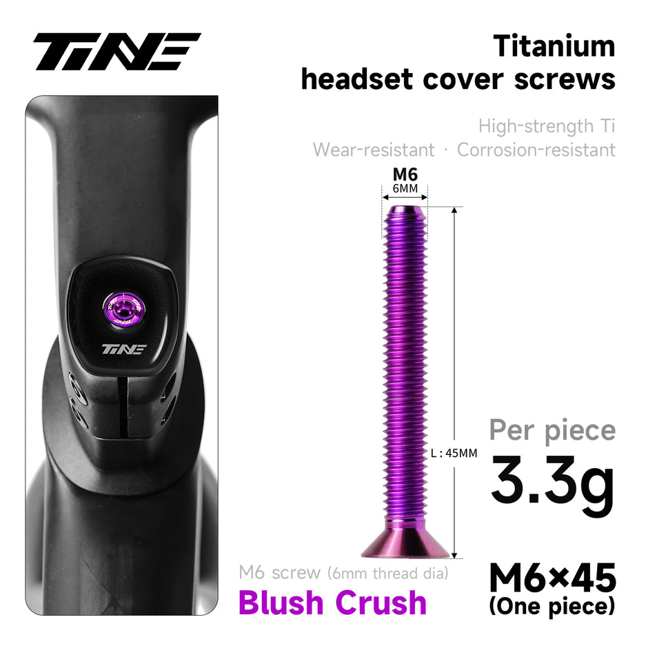 M6 · Head parts Titanium Alloy Screw | handlebar ultra-light modification parts